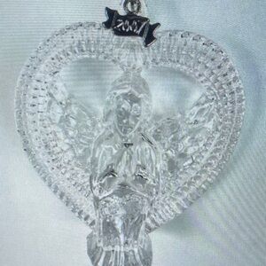 2007 Waterford Crystal Angel Ornament, New in Box